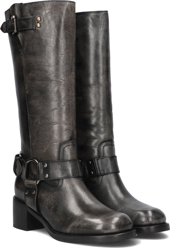 Bronx New-cameros 14291-a Biker boots Dames - Zwart - Maat 38