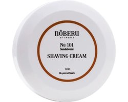 NOBERU Shaving Cream - Sandalwood, 75ml