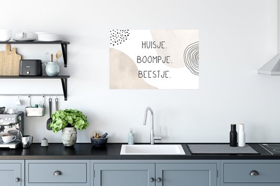 Affiche Maison - Pastel - Proverbes - 60x40 cm