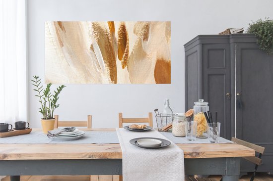 Gouache - Marron - Beige - Peinture cm