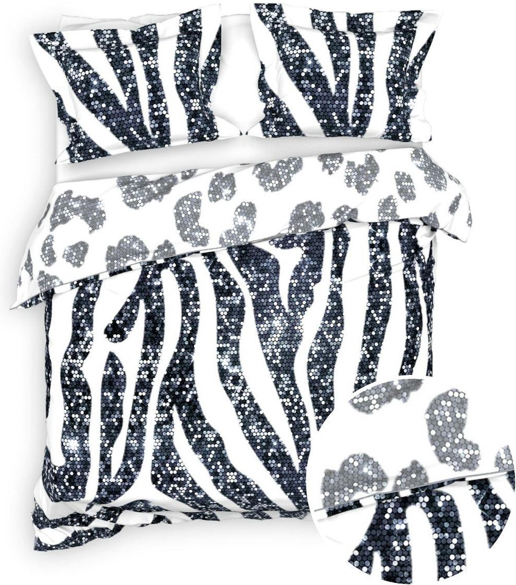 Heckettlane Heckett & Lane Shann Dekbedovertrek - Tweepersoons - 200x200/220 cm - Katoen Satijn - White