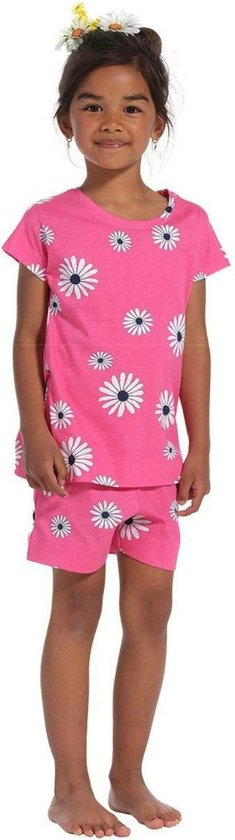 Pastunette Pyjama korte broek - 216 Fuchsia - maat 158/164 (158-164) - Meisjes Kinderen - 100% katoen- 34231-400-3-216-158-164