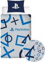 Playstation - Drap-housse "Blue Symbols"