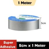 Reparatie Tape - Waterdichte Tape - Zelfklevende Butyl - Afdichting Tape - Dak Reparatie - Verzegeld Kleefmiddel - Hoge En Lage Temperatuur Weerstand - Tape (50 mm x 1 meter)