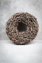 Couronne - couronne de bois de bonsaï - naturel - 30cm