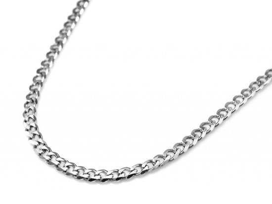 Schakelketting - Roestvrij Staal - Halsketting - 5mm/55cm