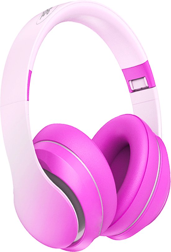 Professionele Kinderheadset, Draagbare Opvouwbare Kinderkoptelefoon met Microfoon, On-ear Headset-stereo voor Kinderen, Bluetooth 5.0, Bedrade/draadloze Cartoonkoptelefoon, Ideaal