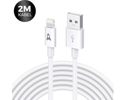 Rocket Sale® iPhone Lightning Oplaadkabel , 2M iPhone Kabel iPhone Charger Cable voor iPhone 13 12 SE 2020 X XS XR 11 10 8 8 Plus 7 7 Plus 6 6s Plus 5s 5 SE iPad