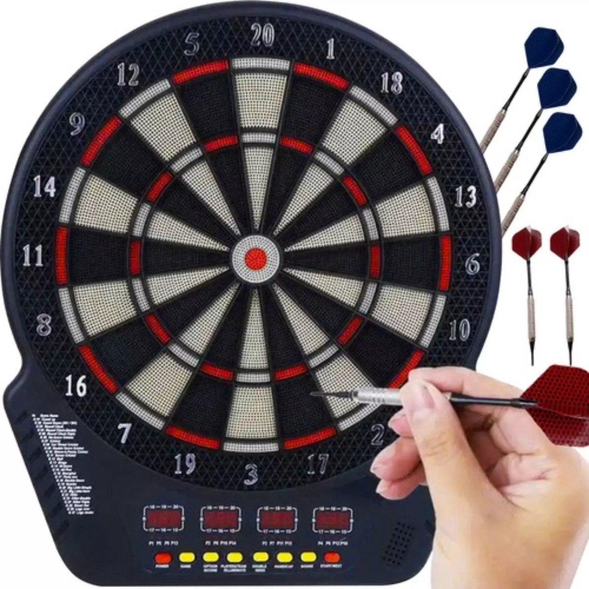 Elektronisch dartbord + darts Trizand 22814