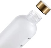Motivatiefles-BPA-vrije roestvrijstalen drinkfles met lekvrij ontwerp-Duurzaam-1000ML