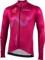 Nalini - Heren - Fietsshirt - Lange Mouwen - Wielrenshirt - Rood - NEW LS WARM JERSEY - XL