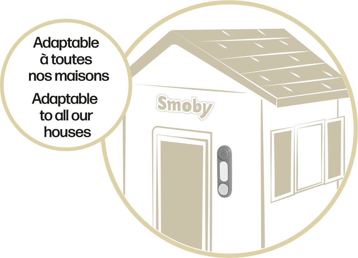 Smoby - deurbel - Speelhuis — afbeelding 7