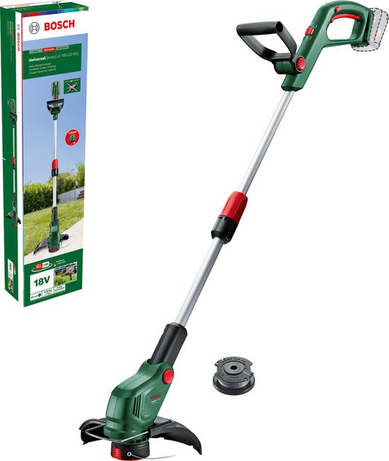 Grastrimmer - Bosch UniversalGrassCut 18V-23-450 - Grastrimmer - Inclusief Draadspoel - Exclusief Accu en Lader