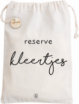Katoenen zak | Opberg zak | Cotton bag | Reserve Kleertjes | Ivy and Soof