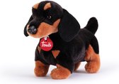 Trudi Classic Knuffel Hond Tekkel 25 cm - Hoge kwaliteit pluche knuffel - Knuffeldier voor jongens en meisjes - 11x19x25 cm maat S