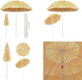 vidaXL Strandparasol Hawaï stijl 180 cm naturel - Strandparasol - Strandparasols - Parasol - Parasols