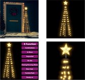 vidaXL 70 LED 50x120 cm Blanc chaud - Sapin de Noël - Sapins de Noël - Arbre lumineux - Arbres lumineux