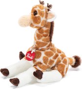 Trudi Classic Knuffel Giraf 23 cm - Hoge kwaliteit pluche knuffel - Knuffeldier voor jongens en meisjes - Bruin Wit - 13x23x21 cm maat S