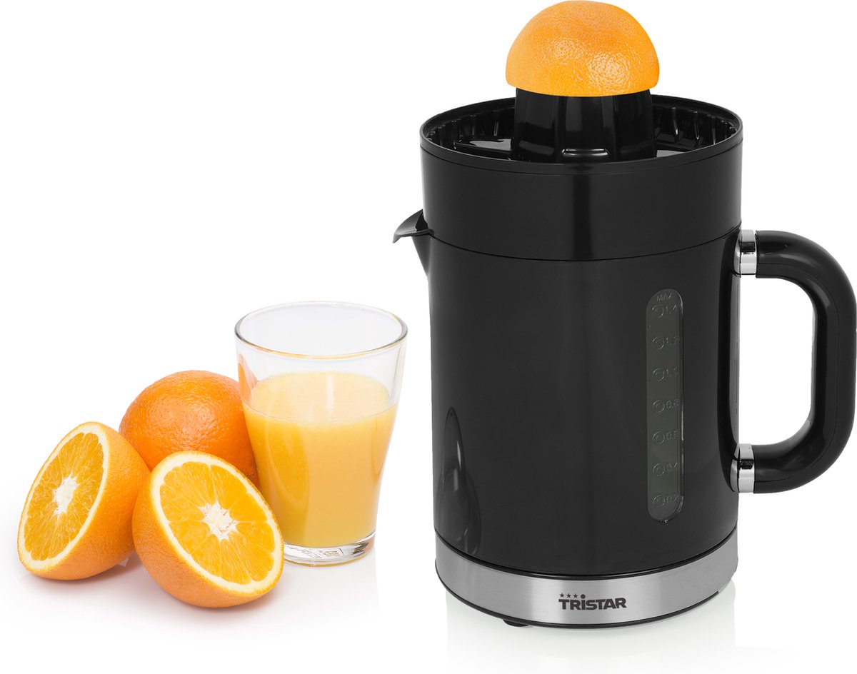 Tristar CP-3012 Citruspers Duo - 2 perskegels - Afneembare schenkkan - Pulpfilter