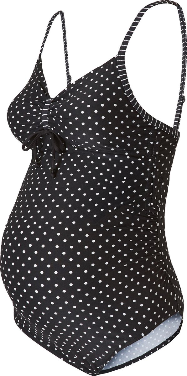 Noppies Zwangerschapsbadpak Dot - Black — afbeelding 4