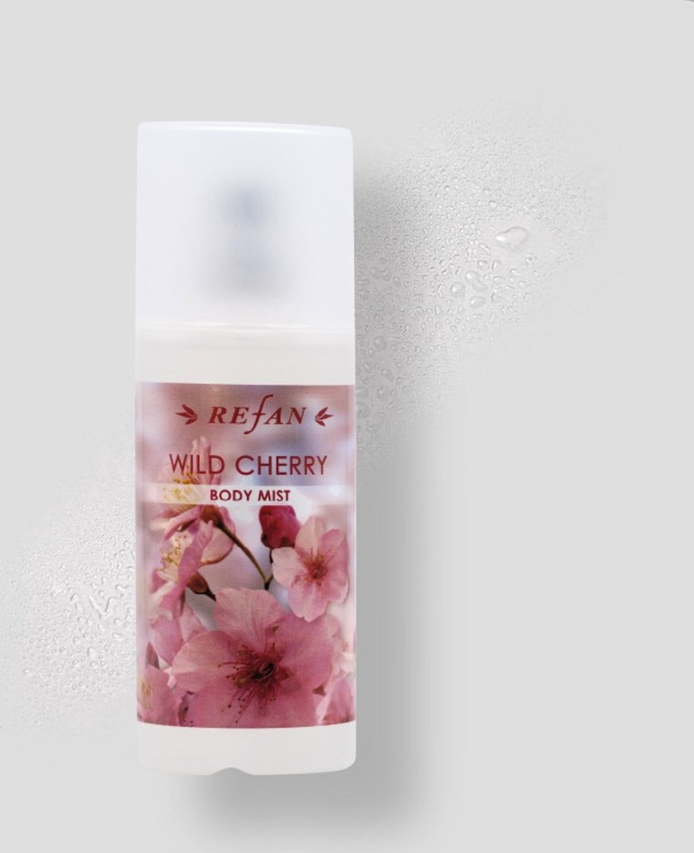 Goedkoopste Refan natuurlijke Wild Cherry - body mist - antiallergisch toilette water 125ml