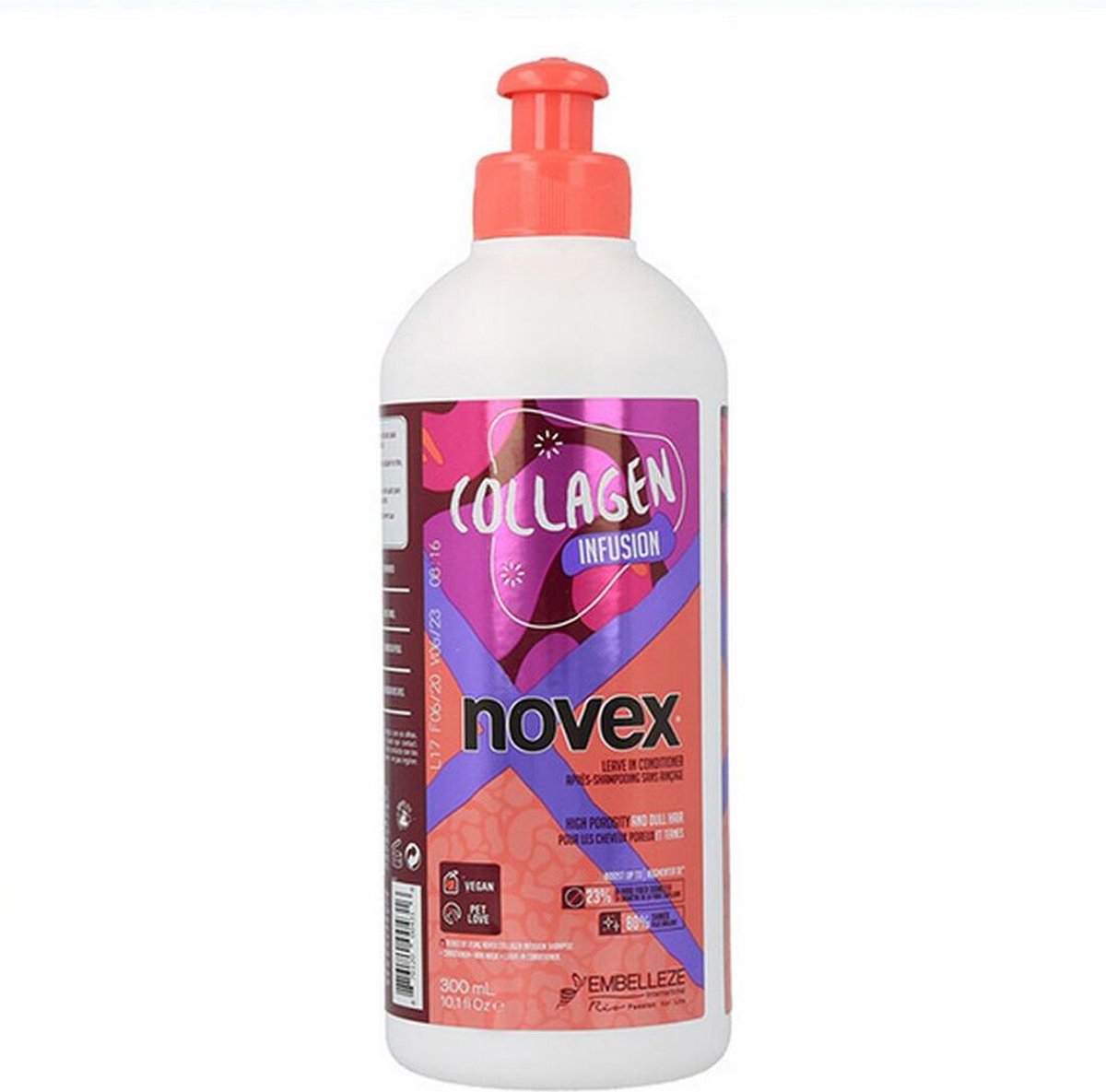 Conditioner Collagen Infusion Leave In Novex 7109 (300 ml)