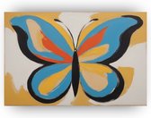 Vlinder poster - Dieren wanddecoratie - Muurdecoratie vlinder - Moderne posters - Slaapkamer posters - Muurdecoratie slaapkamer - 60 x 40 cm