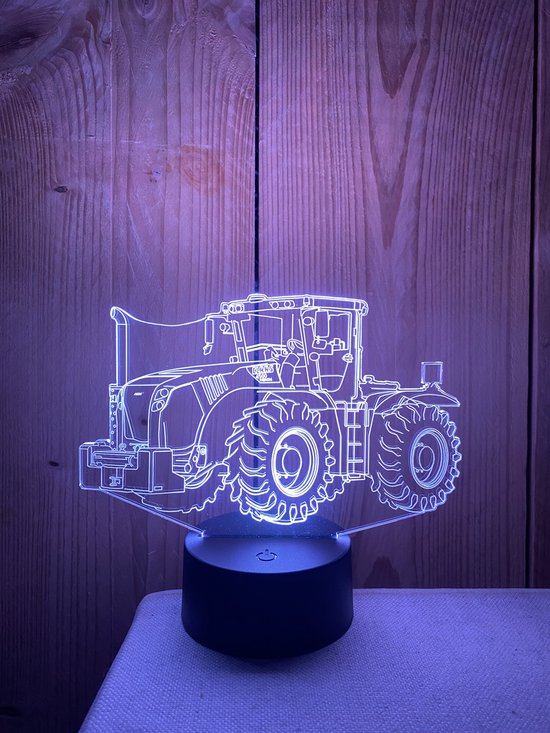 3D Led Lamp Claas Xerion Tractor