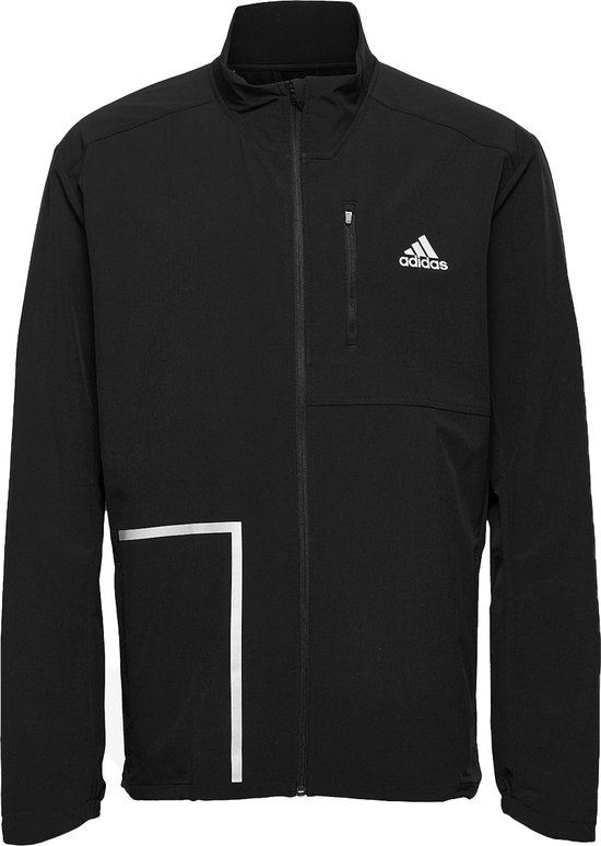 Adidas Own The Run Response Jacket Heren - sportjas - zwart