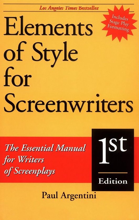 Elements of Style for Screenwriters - cover
