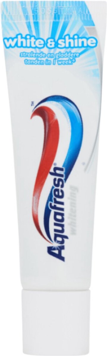 Aquafresh White Mini Tandpasta - 12 x 15 ml - Voordeelverpakking