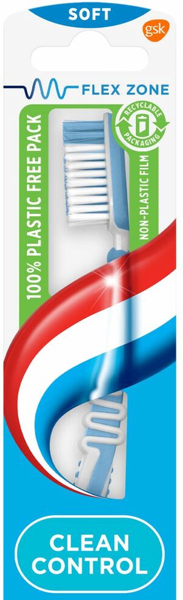 Goedkoopste 6x Aquafresh Tandenborstel Clean Control Soft