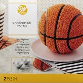 Wilton Sports Ball Pan Set - Bakvorm voor Voetbal Taarten - Ø15 cm