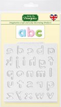 Katy Sue Mould Domed Alphabet - Lower Case