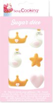 ScrapCooking - Suikerdecoraties - Prinsessen - Set/6