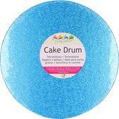 FunCakes Cake Drum - Taartplateau - Rond - Blauw - Ø30,5 cm