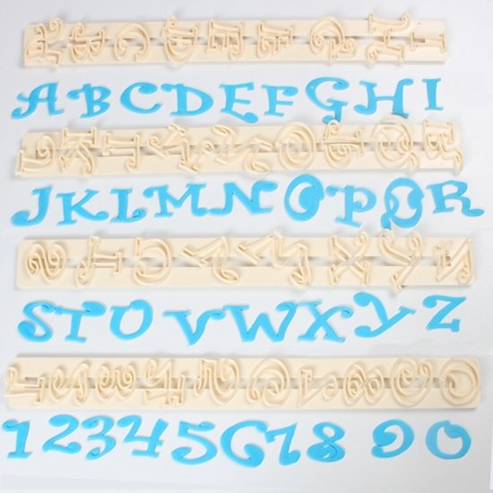 FMM Chunky Funky Alphabet & Numbers Set Tappits