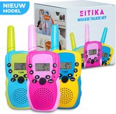 Talkie-walkie EITIKA pour Enfants et Adultes | à 3km | 3 pièces | Cadeau Jouets | Talkie-walkie de haute qualité | Portophone