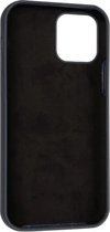 Premium Liquid Case Geschikt voor Apple iPhone 11 Pro Max met Camera Shield Geschikt voor MagSafe - FuturiQ - Zwart