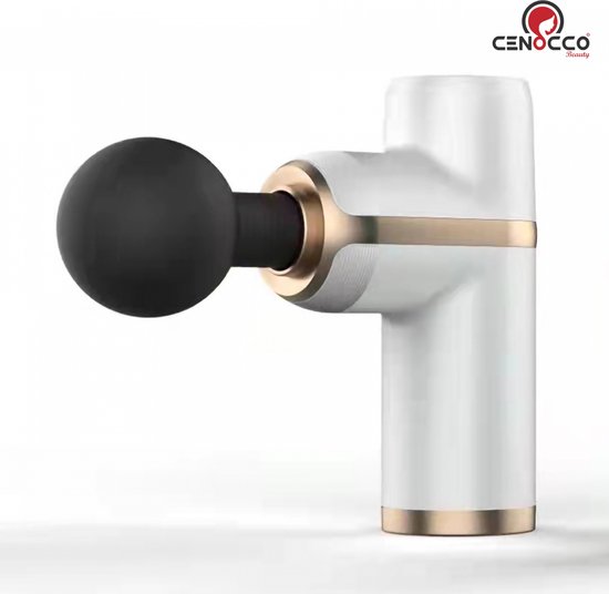Cenocco Draagbaar Mini Massagepistool Wit