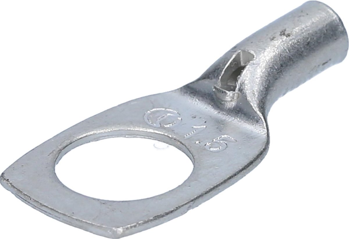 10 stuks Cembre A03-M6 buiskabelschoenen 0,25-1,5 mm² M6 ongeïsoleerd van vertind koper