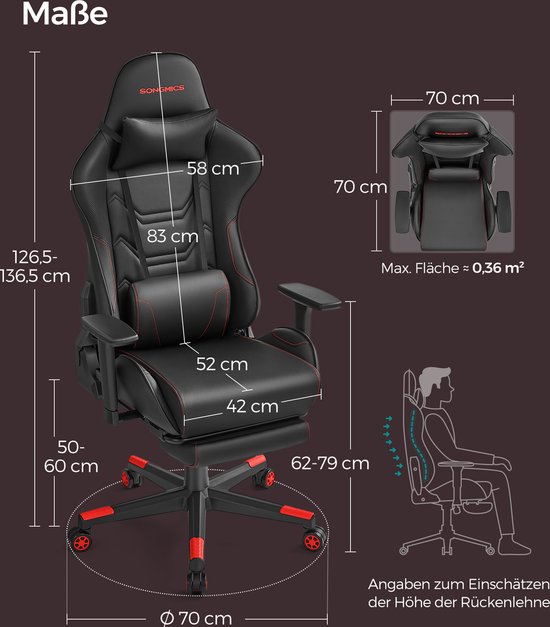 Huzaro HZ-Ranger 6.0 Blauwe gamestoel voor kinderen