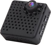 Deluqse Caméra Spy avec Wifi avec App - Carré - Caméra Cachée - Zwart -  1080P 