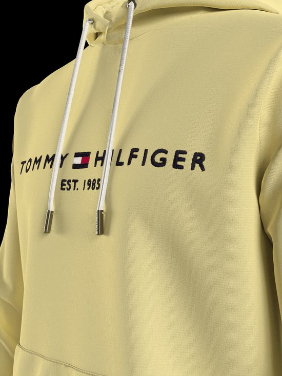 Tommy Hilfiger Tommy Logo Hoodie Truien Vesten Heren Sweater Hoodie Vest Geel. bol