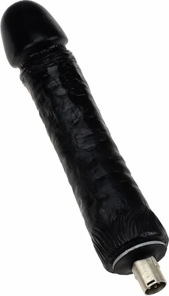 Goedkoopste Grote Dikke Zwarte Dildo Auxfun Basic Seksmachine 3XLR 24 CM
