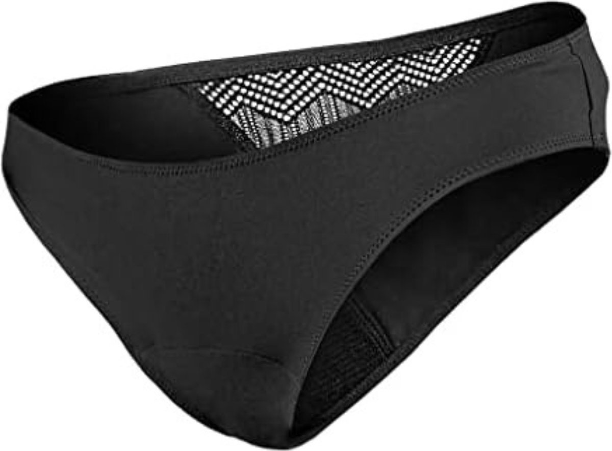 Goedkoopste Wasbaar maandverband - Wasbaar inlegkruisje - Menstruatie ondergoed - Size 36 - Zwart
