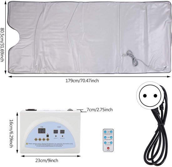100 Pack Sauna Bag Plastic Body Wrap Wegwerp Sauna Deken Liners 87 x 47 Inch Sauna Wrap Dikker Sauna Zak Infrarood Sauna Deken Toegepast in een Verre Sauna Accessoires voor Schoonheidssalon Spa