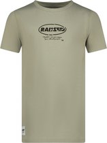 Raizzed Hafid Jongens T-shirt - Grey Army - Maat 140