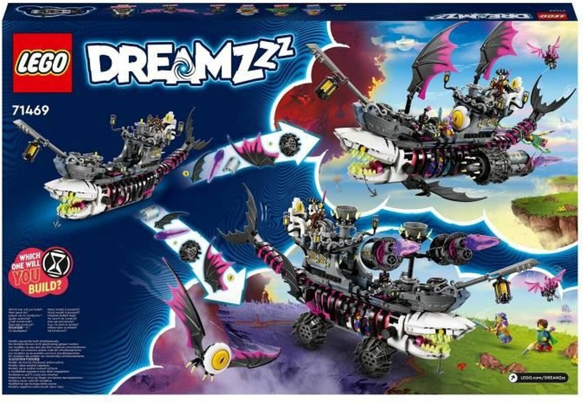 LEGO DREAMZzz Nachtmerrie Haaienschip Piratenschip Speelgoed - 71469 — afbeelding 23
