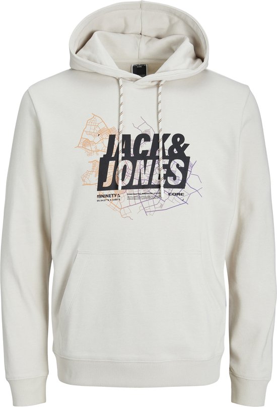 JACK&JONES JCOMAP LOGO SWEAT HOOD SN Heren Trui